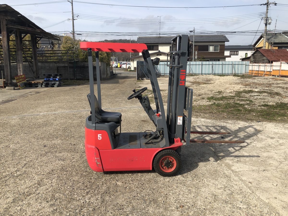 ニチユ バッテリー式 フォークリフト FB5P-50-250の買取金額