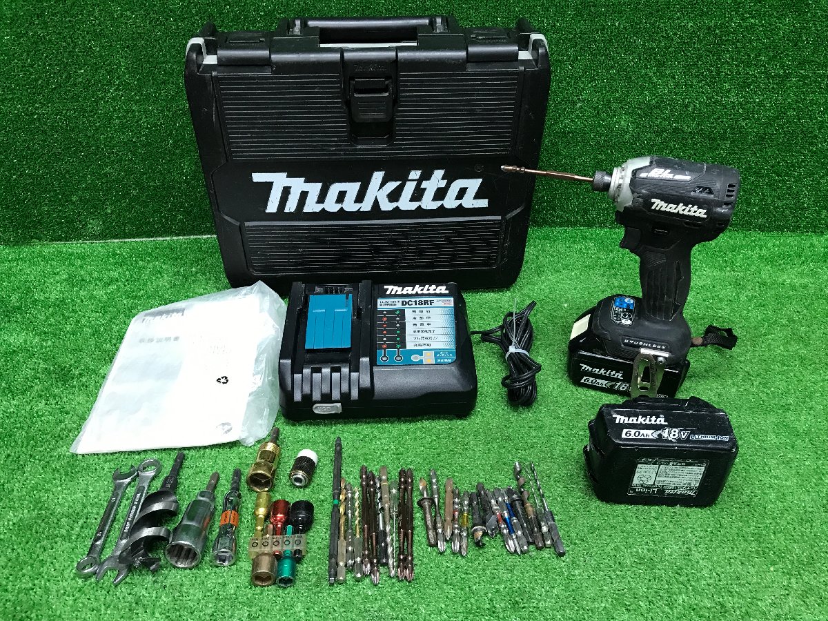 makita  充電式インパクトドライバー TD171DRGXB コードレス バッテリー 充電器付き