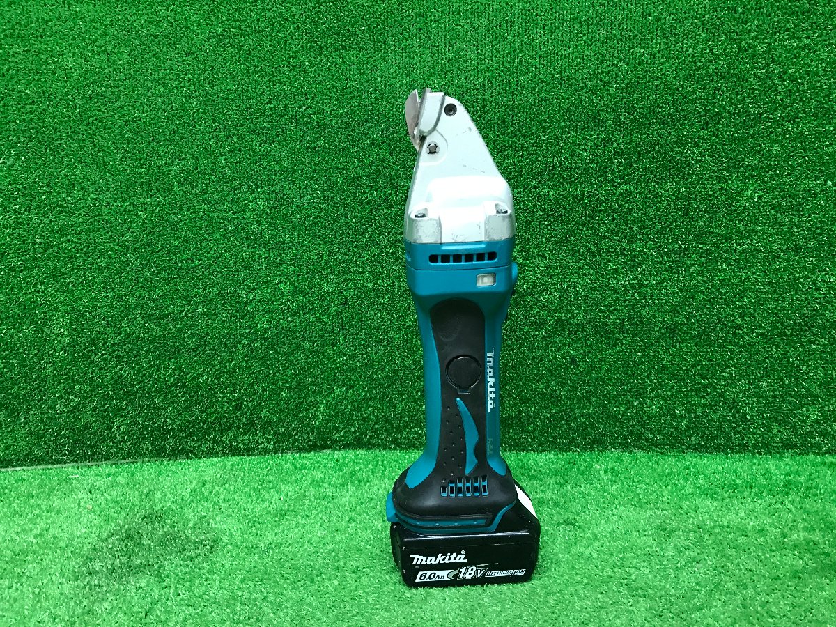 makita  充電式ストレートシャー JS161D 18V 6.0Ah バッテリー付き